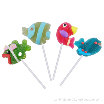 hand decorated shape jelly pop candy